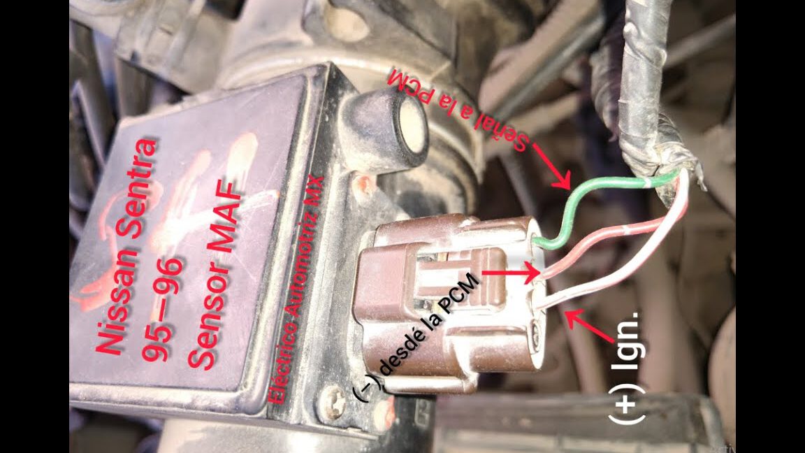 Cómo hacer una prueba del sensor MAF en un Nissan Sentra 2001 Guía